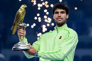 ¡Sigue haciendo historia! Carlos Alcaraz es campeón del ATP 500 de Doha