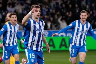 Alavés rescata el empate ante el Girona en la liga española