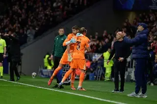 Debutó en Champions y tras dos errores fue sustituido en menos de 20 minutos (VIDEO)