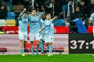 Juventus logra imponerse al Udinese y se mantiene en zona de Champions League