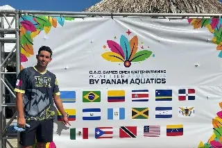 Veracruzano Ramsés Miranda destaca en evento de Aguas Abiertas en Aruba