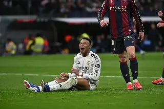 Arbeloa pide olvidar tema de la rodilla de Mbappé y centrarse en sus goles