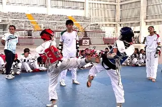 Selección de Taekwondo de Veracruz intensifica preparación rumbo al selectivo regional