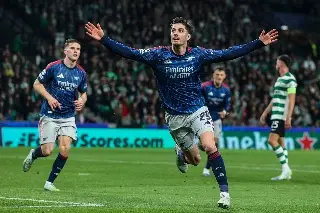 Con un gol agónico, Arsenal vence al Sporting y se acerca a semifinales de Champions