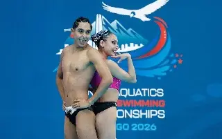 México gana medalla de oro en Campeonato de Natación Artística 