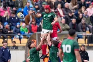 Veracruzano Bryan Aguirre destaca en Europa con la selección mexicana de rugby