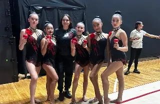 Gimnastas del Club de Oro Veracruz clasifican a la Olimpiada Nacional 2026