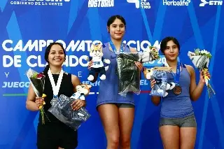 Mia y Suri Cueva se proclaman campeonas en el Nacional de Clavados 