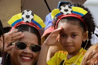 Fiesta colombiana en Guadalajara, la Selección Colombia llegó a México 