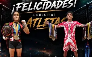 Veracruzanos clasifican para el Mundial de Artes Marciales Mixtas 2026