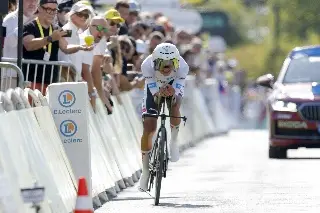 Del Toro resiste al empuje de Seixas en la contrarreloj del Tour de Francia