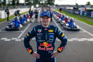 Verstappen adelanta a 100 competidores para ganar una carrera de karts (VIDEO)